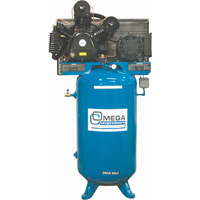 Industrial Series Air Compressors - Vertical Compressors - Two Stage, 66.6 Gal. (80 US Gal) Smart Ofis