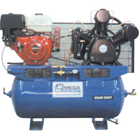 Industrial Series Air Compressors - Engine Compressors, 25 Gal. (30 US Gal) Smart Ofis