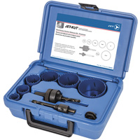 Premium Electrician's Holesaw Kit, 8 Pieces Smart Ofis