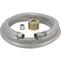 Reinforced Suction Hose Kit for Water Pump, 2" x 300" Smart Ofis