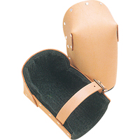 Hard Shell Knee Pads, Buckle Style, Leather Caps, Foam Pads Smart Ofis