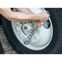 24-Tooth Quick Release Teardrop Ratchet, 3/4" Drive, Plain Handle Smart Ofis