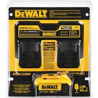 Borne de recharge pour chantier et bloc-piles 4,0 Ah, 12 V/20 V, Lithium-ion Smart Ofis