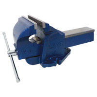 Ductile Iron Mechanics Bench Vise, 8" Jaw Width, 4" Throat Depth Smart Ofis