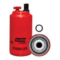 BF46065-SPS Filtre &agrave; carburant s&eacute;parateur d'eau &agrave; visser avec drain, orifice pour capteur et capteur r&eacute;utilisable Smart Ofis