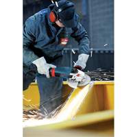 High Performance Large Angle Grinder, 9", 120 V, 15 A, 6500 RPM Smart Ofis