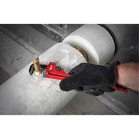 Cl&eacute; &agrave; tuyau, Cap des m&acirc;choires 3/4", Longueur 6", Fini Rev&ecirc;tement en poudre Smart Ofis