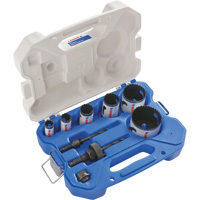 Plumber Bi-Metal Hole Saw Set, 9 Pieces Smart Ofis