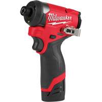 M12 Fuel Hex Impact Driver Kit, 1/4", 1500 in-lbs Max. Torque, 12 V, Lithium-Ion Smart Ofis
