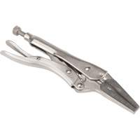 Locking Pliers with Wire Cutter, 6-1/2" Length, Long Nose Smart Ofis