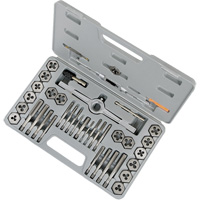 TD40A Premium SAE Alloy Tap & Die Set, 40 Pieces Smart Ofis