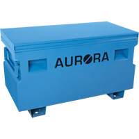 Jobsite Tool Box, 48" x 24" x 27-3/5", Steel, Blue Smart Ofis