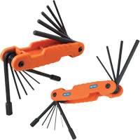 Pro Folding Hex Key Set, 21 Pcs., Metric & Imperial Smart Ofis