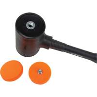 Dead Blow Hammer, 45 oz. Head Weight, Polyurethane Face, Fibreglass Handle, 13" L Smart Ofis