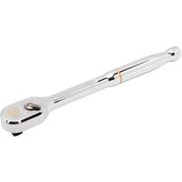 120XP Full Polish Chrome Teardrop Ratchet, 3/8" Drive, Ergonomic Handle Smart Ofis