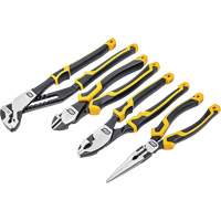 PITBULL Dual Material Mixed Plier Set, 4 Pieces Smart Ofis