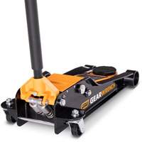 Low Profile Floor Jack, 3.5 Ton(s) Capacity, 3-3/4" Lowered, 21-3/4" Raised, Manual Hydraulic Smart Ofis