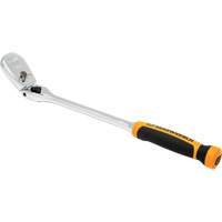 90-Tooth Dual Material Locking Flex Head Teardrop Ratchet Smart Ofis