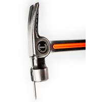 Milled-Face Framing Hammer, 28 oz., Solid Steel Handle, 16" L Smart Ofis