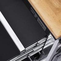 HDRC5212 HD Series Roller Cabinet, 12 Drawers, 51-1/4" W x 21" D x 40-3/10" H, Black Smart Ofis