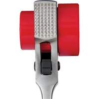 Lineman's 5-in-1 Ratcheting Wrench with Milled Strike Face, 3/4"/1"/1-1/8" Drive, Ergonomic Handle Smart Ofis