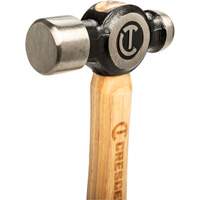 Ball Pein Hammer, 24 oz. Head Weight, Polished Face, Wood Handle Smart Ofis