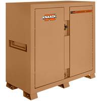 Model 139 Jobsite Cabinet with Padlock, Steel, 59.4 Cubic Feet, Tan Smart Ofis
