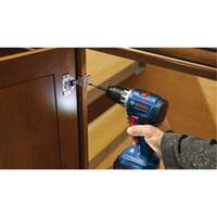 Compact Brushless Drill/Driver Kit, Lithium-Ion, 18 V, 1/2" Chuck, 400 in-lbs. Torque Smart Ofis