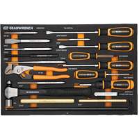 Striking Tools & Screwdriver Set in Foam Storage Tray Smart Ofis