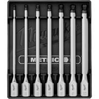 Long Metric Bit Socket Set, Hex Ball, 3/8" Drive, 7 Pcs Smart Ofis