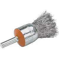 Brosses mont&eacute;es &agrave; fils cr&ecirc;p&eacute;s, 1/2", Fils 0,02", Tige 1/4" Smart Ofis