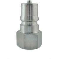 Hydraulic Quick Coupler - Plug, Stainless Steel, 3/4" Dia. Smart Ofis