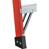 6600 AA Series Industrial Extra Heavy-Duty 2-Way Stepladders, Fibreglass, 375 lbs. Capacity, 4' Smart Ofis