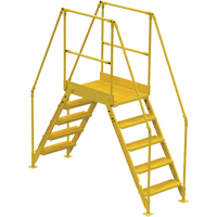 Crossover Ladder, 79 1/2" Overall Span, 50" H x 24" D, 24" Step Width Smart Ofis