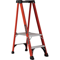 Industrial Extra Heavy-Duty Pro Platform Stepladders (FXP1800 Series), 2', 375 lbs. Cap. Smart Ofis