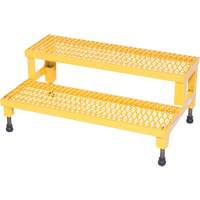 Adjustable Step-Mate Stand, 2 Step(s), 36-3/16" W x 22-7/8" L x 15-1/4" H, 500 lbs. Capacity Smart Ofis