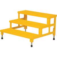 Adjustable Step-Mate Stand, 3 Step(s), 36-3/16" W x 33-7/8" L x 22-1/4" H, 500 lbs. Capacity Smart Ofis