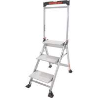 Jumbo Step™ Ladder, 2.2', Aluminum, 375 lbs. Capacity, Type 1AA VD613 | Smart Ofis