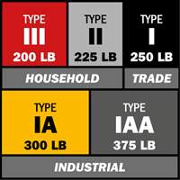 Step Ladder with Paint Tray, 10', Aluminum, 225 lbs. Capacity, Type 2 Smart Ofis