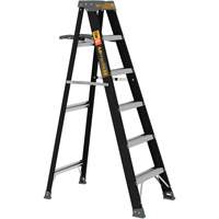 Step Ladder with Paint Tray, 6', Fibreglass, 250 lbs. Capacity, Type 1 Smart Ofis