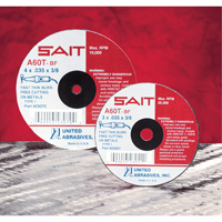 Cut-Off Wheel, 5" x 0.045", 7/8" Arbor, Type 27, Aluminum Oxide/Ceramic, 12200 RPM Smart Ofis