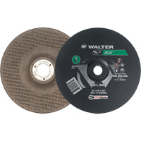 Aluminium Depressed Centre Grinding Wheels, 9" x 1/4", 7/8" Arbor, Type 27 Smart Ofis