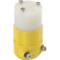 Industrial Straight Blade Connector, 5-15P, Nylon Smart Ofis