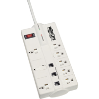 Protect-It Surge Suppressors, 8 Outlets, 2160, 1800 W, 8' Cord Smart Ofis