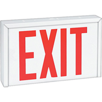 Stella Exit Signs - Exit, LED, 12" L x 12" W, English Smart Ofis