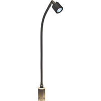 LS Series High-Output Flexible Light, 5 W, LED, 27" Neck, Black Smart Ofis