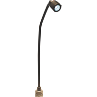 LS Series High-Output Flexible Light, 5 W, LED, 20" Neck, Black Smart Ofis
