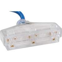 Cordon rallonge en caoutchouc TPE avec indicateur lumineux, Toutes saisons, SJEOW, AWG 14/3, 15 A, 3 prise(s), 25' Smart Ofis