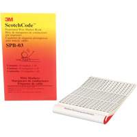 ScotchCode Pre-Printed Wire Marker Book Smart Ofis