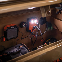 Powerbox 1 Magnetic Power Strip, 4 Outlet(s), 5', 120 V Smart Ofis